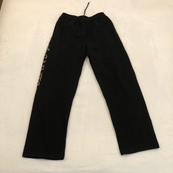 NFL Team Apparel New Orleans Saints Football Black Lounge Sweatpants Mens Size M - Picture 5 of 8